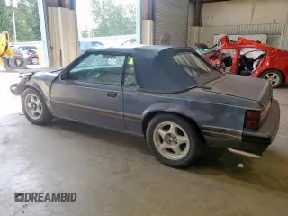 1983 Ford Mustang GT with VIN 1FABP27F8DF158802, listed as a Copart auction lot 63516945 with 3,424 mi miles and Salvage title. Bid and sale history available at DreamBid. Image 2.