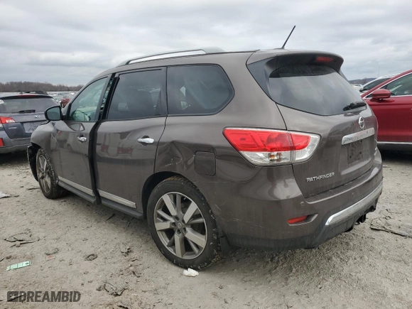 2015 Nissan Pathfinder SL with VIN 5N1AR2MM4FC667112, listed as a Copart auction lot 84157584 with 217,563 mi miles and Clean Title. Bid and sale history available at carsss.com. Image 2.
