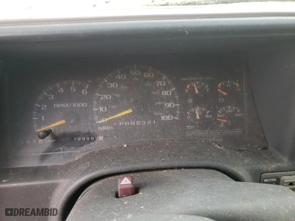 1999 Chevrolet Tahoe Z71 with VIN 1GNEK13R5XJ526703, listed as a Copart auction lot 46286835 with 199,992 mi miles and Salvage Title. Bid and sale history available at carsss.com. Image 9.