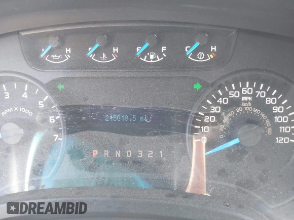 2013 Ford F-150 XL with VIN 1FTEX1CMXDKE24513, listed as a IAAI auction lot 42530682 with 215,018 mi miles and . Bid and sale history available at DreamBid. Image 7.