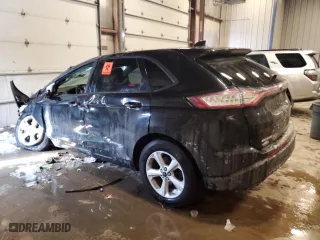 2015 Ford Edge SE with VIN 2FMTK3G92FBC30462, listed as a Copart auction lot 45472315 with 0 mi miles and Non Repairable. Bid and sale history available at carsss.com. Image 2.