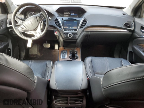 2020 Acura MDX w/Advance Pkg with VIN 5J8YD4H85LL020158, listed as a Copart auction lot 44995445 with 48,593 mi miles and Salvage Title. Bid and sale history available at carsss.com. Image 8.