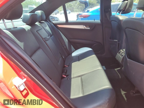 2008 Mercedes-Benz C 300 Sport with VIN WDDGF54X58R031520, listed as a Copart auction lot 61180625 with 158,186 mi miles and Salvage title. Bid and sale history available at DreamBid. Image 10.