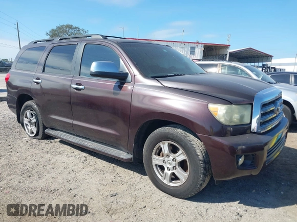 2008 Toyota Sequoia Limited with VIN 5TDZY68A28S001143, listed as a IAAI auction lot 41303569 with 227,803 mi miles and . Bid and sale history available at DreamBid. Image 1.