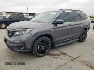 2021 Honda Pilot Special Edition with VIN 5FNYF5H25MB047648, listed as a Copart auction lot 49477835 with 31,900 mi miles and Salvage Title. Bid and sale history available at DreamBid. Image 1.