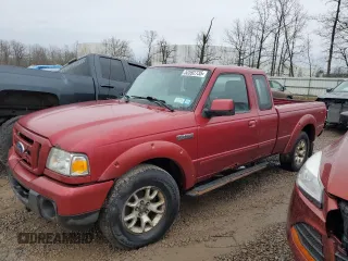 2010 Ford Ranger XLT with VIN 1FTLR4FE0APA75125, listed as a Copart auction lot 52592735 with 81,089 mi miles and Salvage Title. Bid and sale history available at carsss.com. Image 1.