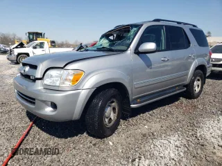 2007 Toyota Sequoia SR5 with VIN 5TDZT34A77S298685, listed as a Copart auction lot 48135295 with 212,265 mi miles and Salvage Title. Bid and sale history available at carsss.com. Image 1.