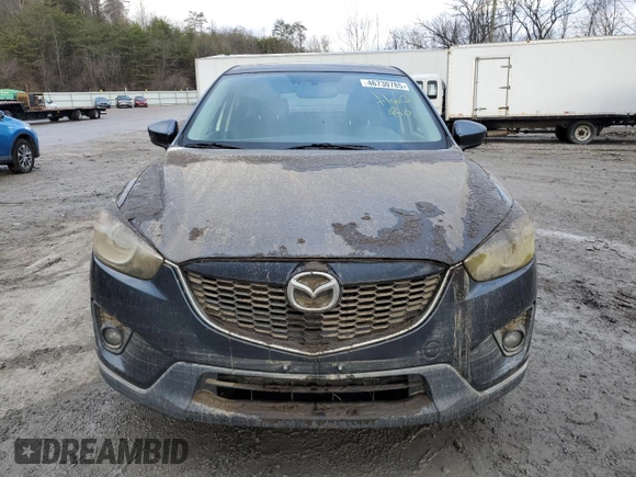 2013 Mazda CX-5 Touring with VIN JM3KE4CE7D0126460, listed as a Copart auction lot 46730785 with 0 mi miles and Salvage Title. Bid and sale history available at carsss.com. Image 5.
