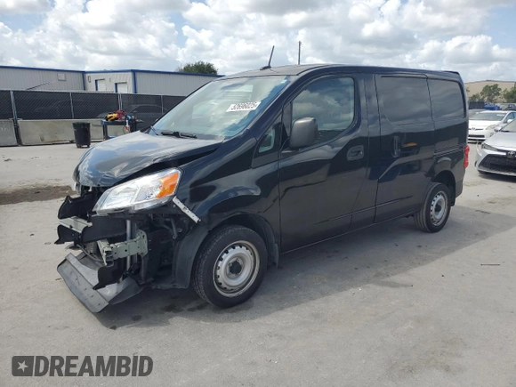 2021 Nissan NV200 SV with VIN 3N6CM0KN9MK695939, listed as a Copart auction lot 52696025 with 65,639 mi miles and Salvage title. Bid and sale history available at DreamBid. Image 1.