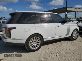 2017 Land Rover Range Rover HSE z VIN SALGS2FK4HA330428, wystawiony jako Copart lot #44933065 z przebiegiem 133 225 mil mil oraz Szkoda całkowita • Salvage title. Historia ofert i sprzedaży dostępna na DreamBid. Obrazek 3.