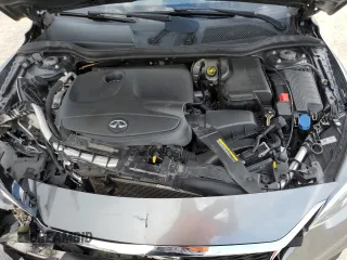 2017 Infiniti QX30 Luxury with VIN SJKCH5CR3HA030285, listed as a Copart auction lot 71779244 with 74,646 mi miles and Salvage Title. Bid and sale history available at carsss.com. Image 12.