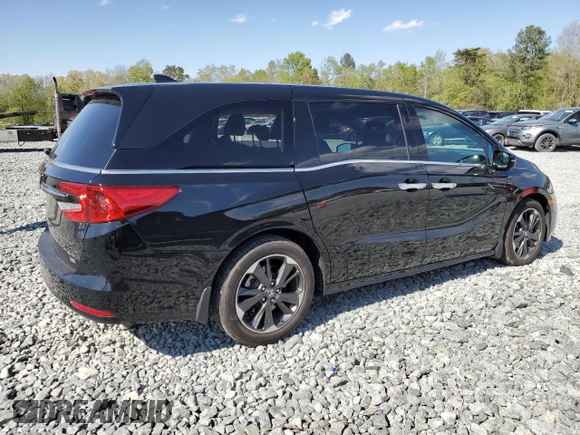 2023 Honda Odyssey Elite с VIN 5FNRL6H99PB035751, выставлен на аукционе Copart как лот 53430425 с пробегом 37 227 миль миль и Списание • Salvage title. История ставок и продаж доступна на DreamBid. Изображение 3.