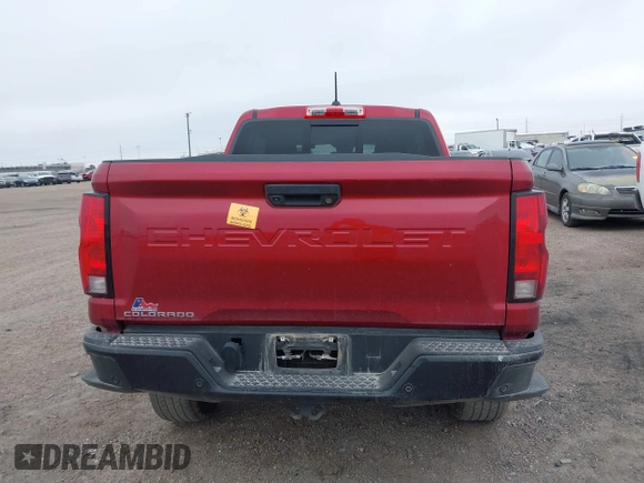 2023 Chevrolet Colorado 2WD Work Truck с VIN 1GCGSBEC1P1141557, выставлен на аукционе IAAI как лот 41505314 с пробегом Не указан миль и . История ставок и продаж доступна на DreamBid. Изображение 15.