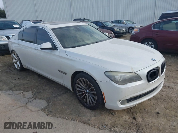 2011 BMW 7 Series 750Li with VIN WBAKB8C54BC852374, listed as a IAAI auction lot 41484350 with 137,388 mi miles. Bid and sale history available at carsss.com. Image 1.