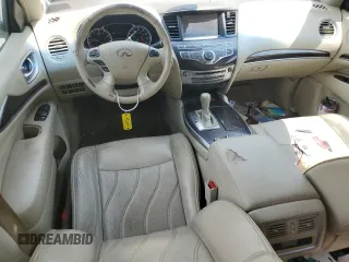 2014 Infiniti QX60 with VIN 5N1AL0MMXEC552292, listed as a Copart auction lot 57250055 with 163,174 mi miles and Salvage title. Bid and sale history available at DreamBid. Image 8.
