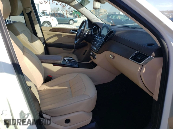 2017 Mercedes-Benz GLS with VIN 4JGDF6EE3HA876067, listed as a Copart auction lot 66457162 with 76,845 mi miles. Bid and sale history available at carsss.com. Image 5.