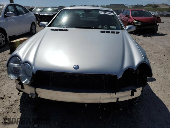 2007 Mercedes-Benz SL 550 with VIN WDBSK71F57F134782, listed as a Copart auction lot 47041625 with 54,995 mi miles and Salvage title. Bid and sale history available at DreamBid. Image 5.