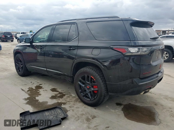 2019 Chevrolet Traverse Premier with VIN 1GNERKKW4KJ256543, listed as a Copart auction lot 51206545 with 89,490 mi miles and Clean title. Bid and sale history available at DreamBid. Image 2.