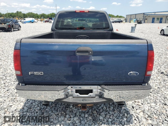 2002 Ford F-150 XL with VIN 1FTRX17222KB05081, listed as a Copart auction lot 56459765 with 126,941 mi miles and Salvage title. Bid and sale history available at DreamBid. Image 6.