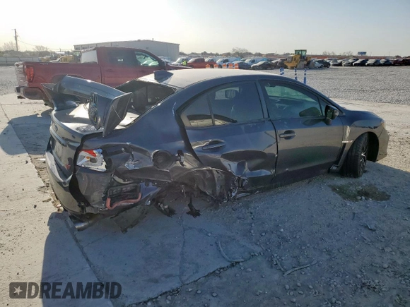 2021 Subaru WRX STI with VIN JF1VA2S61M9801897, listed as a Copart auction lot 50083155 with 45,581 mi miles and Salvage Title. Bid and sale history available at carsss.com. Image 3.