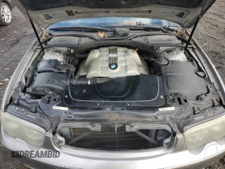 2004 BMW 7 Series 745i with VIN WBAGL63444DP71760, listed as a Copart auction lot 82377444 with 289,762 mi miles and Salvage Title. Bid and sale history available at DreamBid. Image 11.