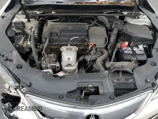2017 Acura TLX with VIN 19UUB1F38HA003433, listed as a Copart auction lot 44388555 with 129,751 mi miles and Salvage Title. Bid and sale history available at carsss.com. Image 12.