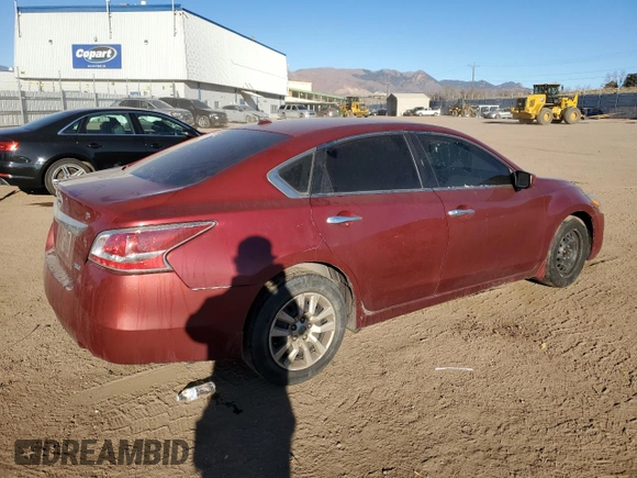 2014 Nissan Altima S with VIN 1N4AL3APXEN379100, listed as a Copart auction lot 47082455 with 82,128 mi miles and Salvage Title. Bid and sale history available at carsss.com. Image 3.