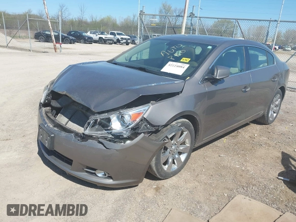 2012 Buick LaCrosse Premium 1 with VIN 1G4GD5E34CF206664, listed as a IAAI auction lot 42224084 with 199,682 mi miles and . Bid and sale history available at DreamBid. Image 2.