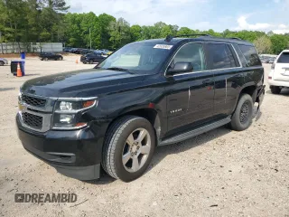 2018 Chevrolet Tahoe LS with VIN 1GNSCAKC7JR270702, listed as a Copart auction lot 42635865 with 94,316 mi miles and Salvage title. Bid and sale history available at DreamBid. Image 1.