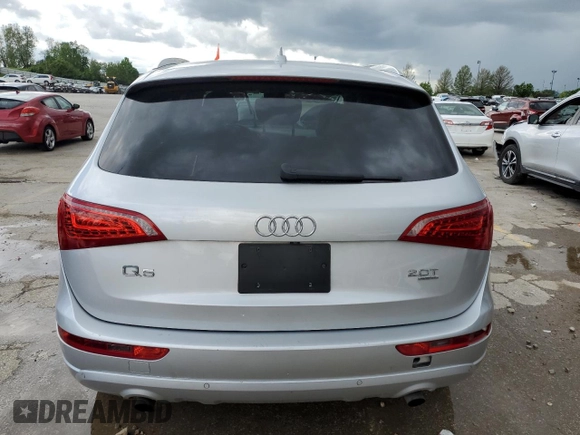 2011 Audi Q5 Premium Plus with VIN WA1LFAFP8BA025063, listed as a Copart auction lot 55087725 with 125,714 mi miles and Salvage title. Bid and sale history available at DreamBid. Image 6.