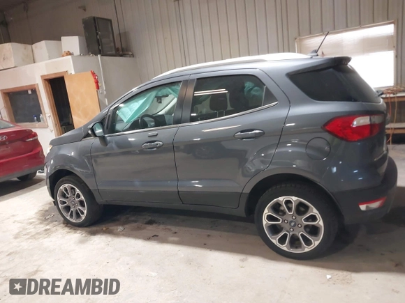 2021 Ford EcoSport Titanium z VIN MAJ6S3KL6MC398208, wystawiony jako IAAI lot #41770252 z przebiegiem 78 569 mil mil oraz . Historia ofert i sprzedaży dostępna na DreamBid. Obrazek 14.