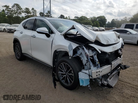 2024 Lexus NX 250 Premium z VIN JTJGDCAZ0R2014142, wystawiony jako Copart lot #57354345 z przebiegiem 1 022 mil mil oraz Szkoda całkowita • Salvage title. Historia ofert i sprzedaży dostępna na DreamBid. Obrazek 4.
