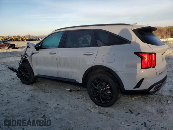 2023 Kia Sorento SX Prestige with VIN 5XYRKDLF0PG189486, listed as a Copart auction lot 82434574 with 19,972 mi miles and Salvage Title. Bid and sale history available at carsss.com. Image 2.