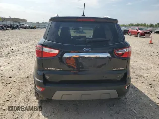 2018 Ford EcoSport Titanium z VIN MAJ6P1WL7JC195744, wystawiony jako Copart lot #68711664 z przebiegiem 6 770 mil mil oraz Szkoda całkowita • Salvage title. Historia ofert i sprzedaży dostępna na DreamBid. Obrazek 6.