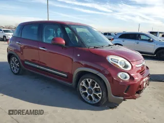 2017 FIAT 500L Trekking with VIN ZFBCFADHXHZ038654, listed as a Copart auction lot 89120575 with 119,614 mi miles and Clean Title. Bid and sale history available at DreamBid. Image 4.