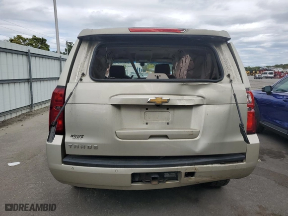 2015 Chevrolet Tahoe LS with VIN 1GNSKAKCXFR106192, listed as a Copart auction lot 73876014 with 178,406 mi miles and Salvage Title. Bid and sale history available at carsss.com. Image 6.