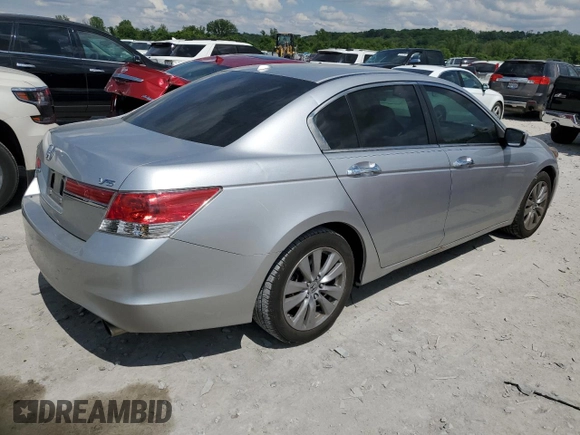 2011 Honda Accord EX-L z VIN 1HGCP3F8XBA018477, wystawiony jako Copart lot #58626995 z przebiegiem 74 108 mil mil oraz Szkoda całkowita • Salvage title. Historia ofert i sprzedaży dostępna na DreamBid. Obrazek 3.