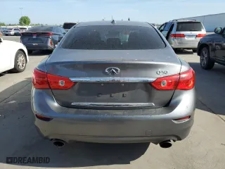2017 Infiniti Q50 2.0t with VIN JN1CV7AP7HM641561, listed as a Copart auction lot 53192645 with 179,317 mi miles and Clean Title. Bid and sale history available at carsss.com. Image 6.