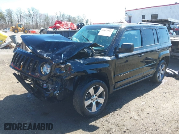 2017 Jeep Patriot High Altitude with VIN 1C4NJRFB6HD194750, listed as a IAAI auction lot 41853167 with 103,326 mi miles and . Bid and sale history available at DreamBid. Image 2.