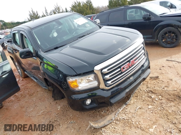 2017 GMC Canyon 2WD SLE with VIN 1GTG5CEN5H1278002, listed as a IAAI auction lot 41077353 with 123,893 mi miles. Bid and sale history available at carsss.com. Image 1.