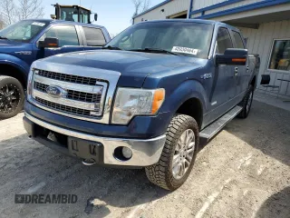 2013 Ford F-150 XL with VIN 1FTFW1ET7DKE90898, listed as a Copart auction lot 48930464 with 189,817 mi miles and Salvage Title. Bid and sale history available at carsss.com. Image 1.