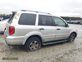 2005 Honda Pilot EX-L with RES with VIN 5FNYF18665B006393, listed as a Copart auction lot 77927164 with 225,911 mi miles and Salvage Title. Bid and sale history available at carsss.com. Image 3.