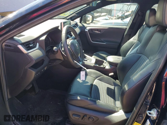 2021 Toyota RAV4 Hybrid XSE with VIN 4T3E6RFV0MU029754, listed as a Copart auction lot 50006155 with 29,234 mi miles and Salvage Title. Bid and sale history available at carsss.com. Image 7.