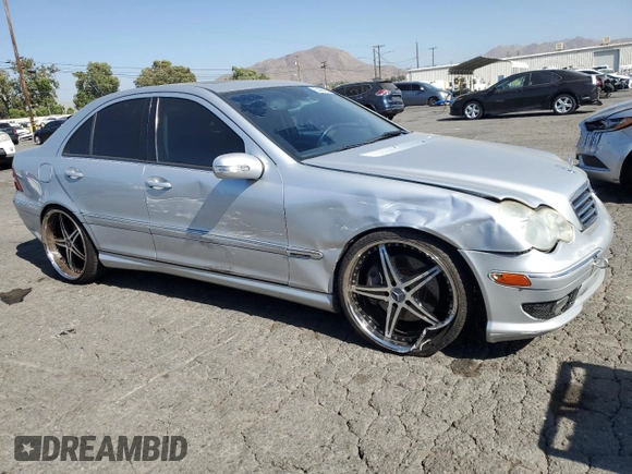2006 Mercedes-Benz C 230 Sport z VIN WDBRF52H76F733916, wystawiony jako Copart lot #63496685 z przebiegiem 150 628 mil mil oraz Szkoda całkowita • Salvage title. Historia ofert i sprzedaży dostępna na DreamBid. Obrazek 4.