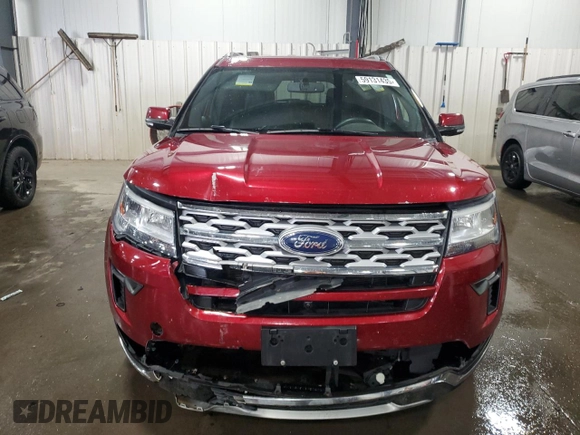2018 Ford Explorer Limited with VIN 1FM5K8F80JGB43840, listed as a Copart auction lot 59131435 with 98,403 mi miles and Salvage title. Bid and sale history available at DreamBid. Image 5.