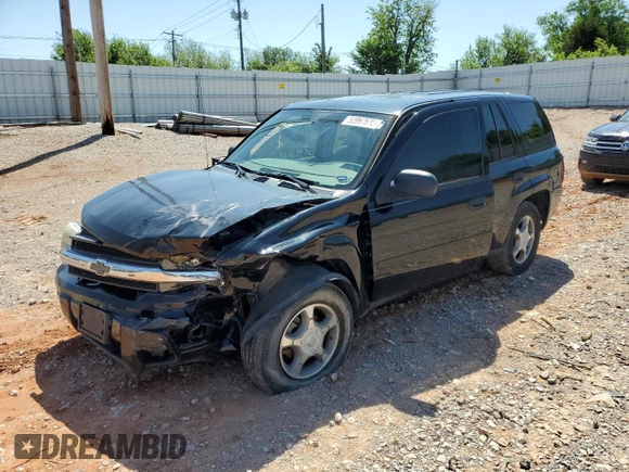 2008 Chevrolet TrailBlazer 3LT with VIN 1GNDT13S582240504, listed as a Copart auction lot 53967635 with 180,824 mi miles and Salvage Title. Bid and sale history available at DreamBid. Image 1.