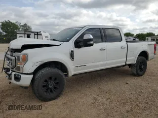 2022 Ford F-250 XL with VIN 1FT8W2BT5NED60217, listed as a Copart auction lot 53212055 with 115,075 mi miles and Salvage title. Bid and sale history available at DreamBid. Image 1.