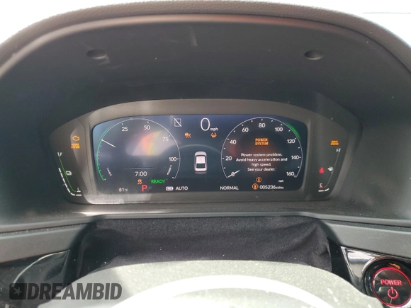 2024 Honda Accord Touring with VIN 1HGCY2F87RA062602, listed as a Copart auction lot 44787915 with 5,236 mi miles and Salvage title. Bid and sale history available at DreamBid. Image 9.