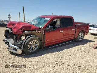 2015 Ford F-150 XL with VIN 1FTEW1CG6FKF02642, listed as a Copart auction lot 67678824 with 118,036 mi miles and Salvage Title. Bid and sale history available at carsss.com. Image 1.