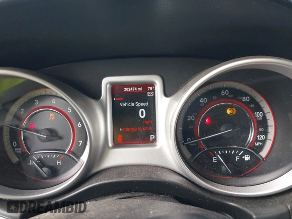 2014 Dodge Journey American Value with VIN 3C4PDCAB6ET134025, listed as a IAAI auction lot 42648835 with 202,474 mi miles and . Bid and sale history available at DreamBid. Image 7.
